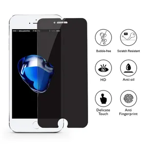 YSH Cell Phone Accessories 100 PCS for iPhone 8 Plus & 7 Plus 0.3mm 9H Surface Hardness 2.5D Curved Edge Explosion-Proof Premium Tempered Glass Back Screen Protector Tempered Glass Film for iPhone 