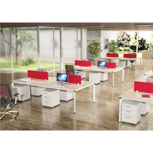 Muebles de Oficina, Estación de Trabajo Modular para 6 Personas, Escritorio de Oficina - Product Image 1