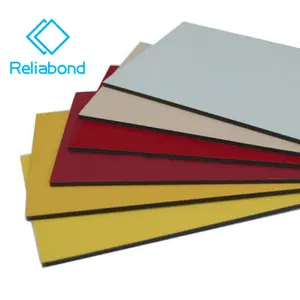 1220X2440mm Anodizado terminou preço painel composto de alumínio/ACP material de construção fachada moderna