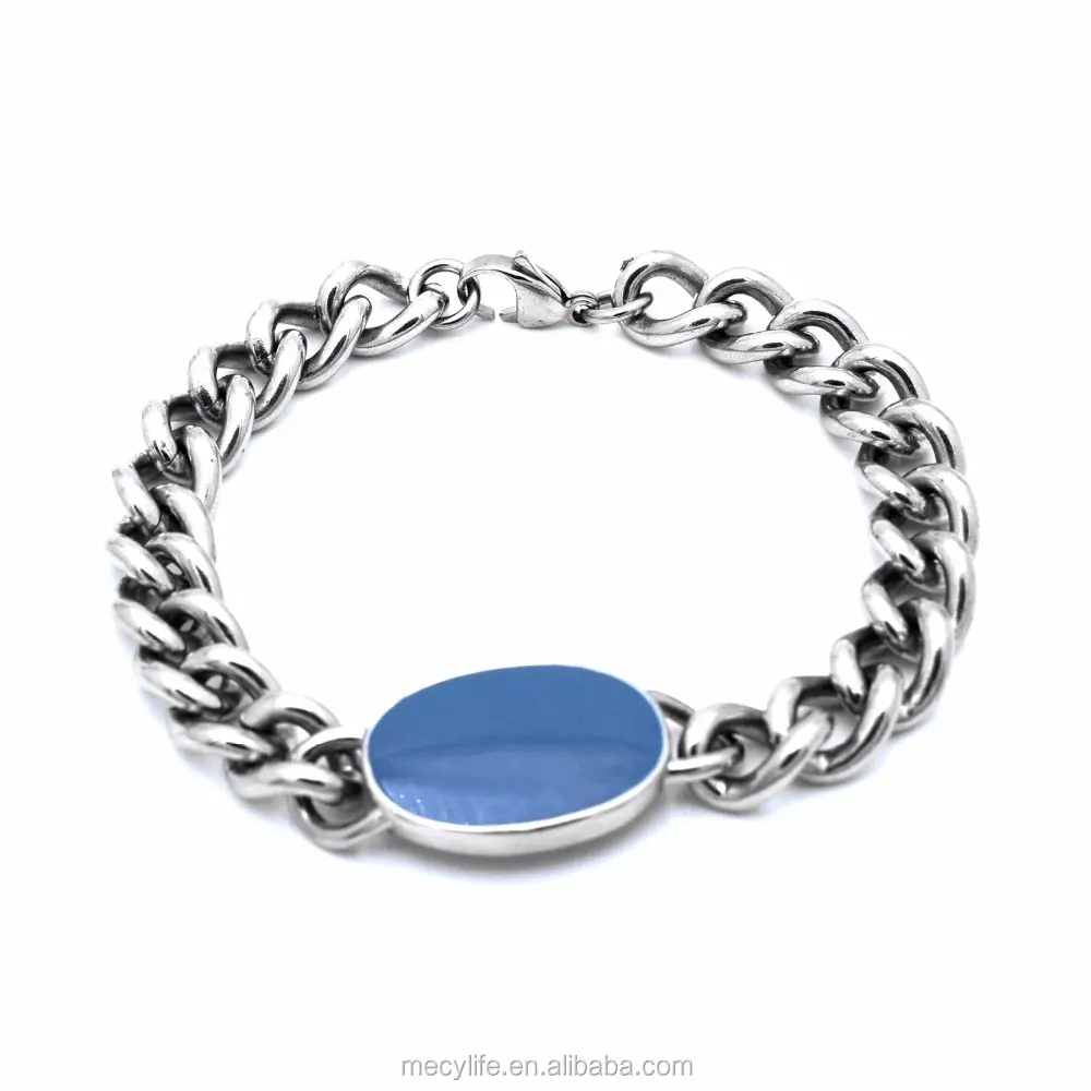 MECYLIFE Stainless Steel Link Salman Khan Bracelet Stainless Steel Jewelry Bracelet