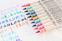Touchfive — feutres de calligraphie à la main, marqueurs de couleur à brosse, pour l'écriture, dessins artistiques, pour débutants