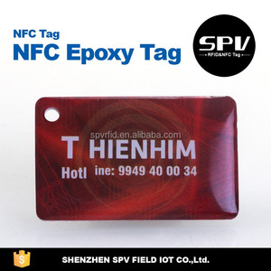 2016 latest printable Ntag213 NFC tag keychain <strong>Expocy</strong> ISO14443A - Product Image 4