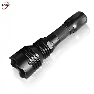 20W 2100 lumen LED rechargeable handheld tactical flashlight torch