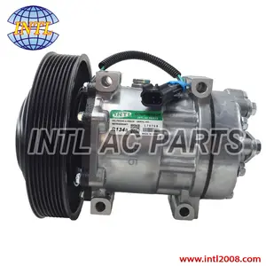 Sanden 4116 7H15สำหรับ VOLVO VI FH FH12 FM FM12 2005- A/C คอมเพรสเซอร์20587125 84094705 85000458 8500458