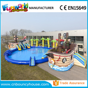 Piscina <span class=keywords><strong>Gonfiabile</strong></span> per Bambini con Barca a Pedali e Castello Rimbalzante - Product Image 5