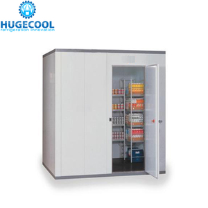 Andar na câmara de painéis refrigeradores