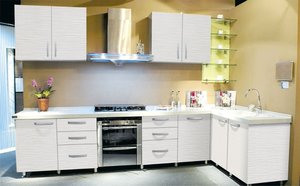 Conception d'armoire de cuisine pour <span class=keywords><strong>micro</strong></span>-ondes et placard en MDF - Product Image 6