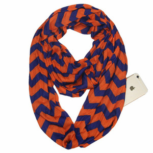 Hot Sale Multifunctional Loop <strong>Scarf</strong> <strong>With</strong> Hidden Zipper <strong>Pocket</strong> - Product Image 5
