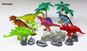 Serie 4 in 1 di plastica set selvaggio farm mare animale dinosauro giocattolo <span class=keywords><strong>per</strong></span> i <span class=keywords><strong>bambini</strong></span> - Product Image 5