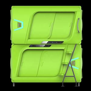 M983B Letto a Capsula Stile Giapponese per Ostelli Letto a Castello a Capsula Postazione Letto - Product Image 3