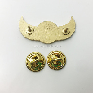 Hot koop custom airline pilot vleugels/custom metal pilot vleugels <span class=keywords><strong>pin</strong></span> badge/wing badge - Product Image 6