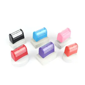 Side Afdichting Met Plastic Lock Double Foam Pre-Geïnkt Flash Stempel