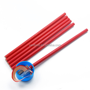 7 pouces HB En <span class=keywords><strong>Bois</strong></span> Rond Crayons de Charpentier avec Logo Personnalisé - Product Image 3