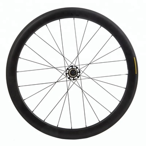 Cao cấp hrd025t 50mm Carbon 700C móc sắt rim 28mm Aero Road rim xe đạp Carbon bánh xe thiết lập với màu đen <span class=keywords><strong>sapim</strong></span> <span class=keywords><strong>cx</strong></span>-<span class=keywords><strong>ray</strong></span> nan hoa - Product Image 2