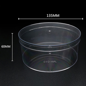 Hộp Nhựa PS Tròn Trong Suốt 800Ml 28Oz Logo Tùy Chỉnh Có Nắp Cho Bánh Quy Đồ Ăn Nhẹ Hộp Đựng Bánh Ngọt Đường - Product Image 4