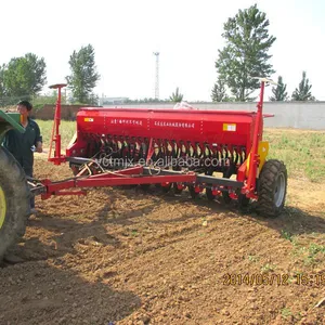 Trung quốc nhà máy cung cấp máy kéo kéo lúa mì seeder không có làm đất hạt giống khoan lúa mì planter