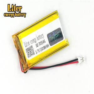 Stecker <span class=keywords><strong>2</strong></span>,0-<span class=keywords><strong>2</strong></span> P 3,7 V 703545 1500 mah fabrik hohe qualität lithium-polymer li-ion akku lipo batterie - Product Image 3