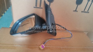 SPECCHIETTO RETROVISORE ESTERNO per VW POLO 2005 - 2009 ELETTRICO 6Q1 857 507 AD / 508 AE - Product Image 4