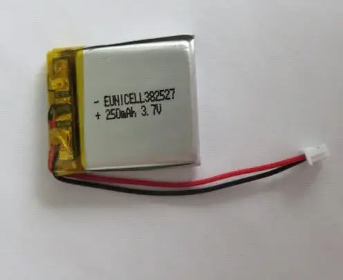 ヘッドフォン用バッテリー382527リポバッテリー3.7v 250mah