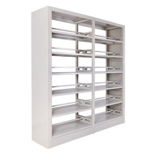 School Bibliotheek Meubels Boek Rack Gebruikt Bibliotheek Rekken Stalen Frame Dubbele Side Bibliotheek Boekenplank - Product Image 5
