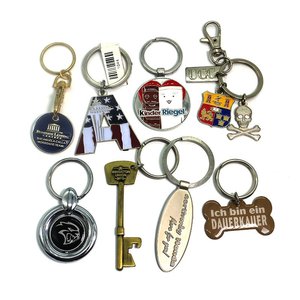 Oem Artigifts Trung Quốc Móc Khóa Nhà Sản Xuất Thăng Hoa Trống Kim Loại Key Chain Men Vòng Chìa Khóa Tùy Chỉnh Logo Móc Khóa Trong Số Lượng Lớn - Product Image 1