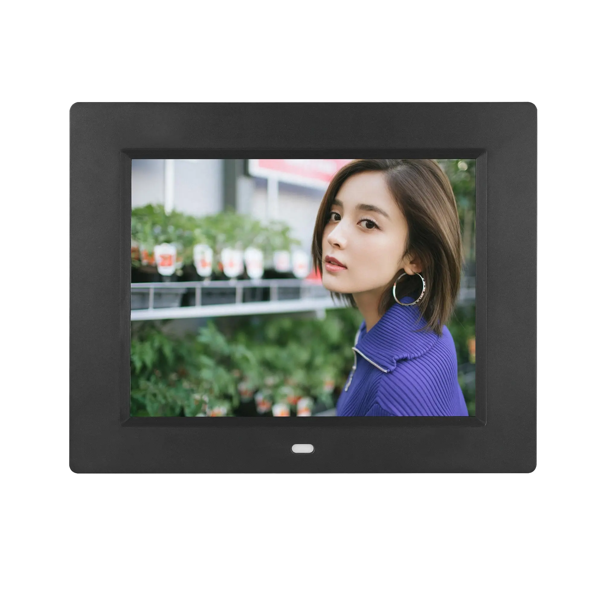 2024 DPF-8010 nóng bán Slim ảnh video âm nhạc MP3 MP4 phát lại 8 inch số lượng lớn điện tử Khung ảnh kỹ thuật số