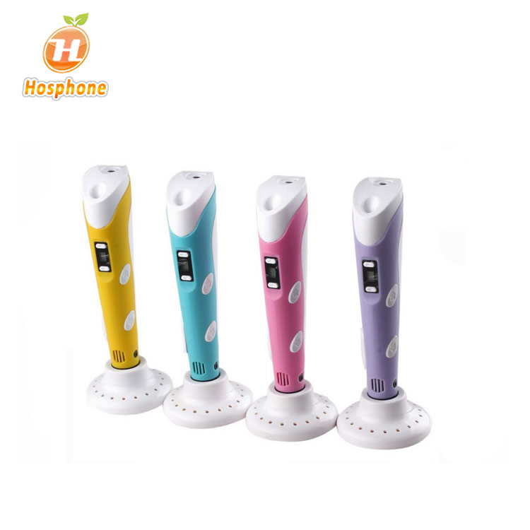 Горячая Распродажа 2020, 3D Ручка для печати, Детский рисунок, обучающая игрушка, обучающая 2,0 карандаш с ЖК-дисплеем