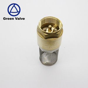 Vanne <span class=keywords><strong>de</strong></span> retenue femelle filetée Green-GutenTop en acier inoxydable avec filtre en maille et pied en laiton avec filtre - Product Image 4