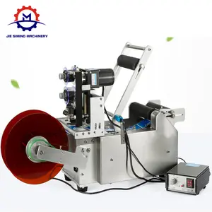 Hot sale manual bottle labeling machine with date printing part