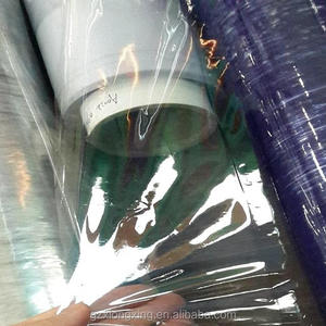 Factory-Rolled Transparent PVC <strong>Protective</strong> <strong>Film</strong> Soft Rigid Covering Hot <strong>Blue</strong> for Mattress Furniture Packing Household Products