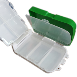 Pharmacie <span class=keywords><strong>Promotion</strong></span> Voyage Hebdomadaire Boîte À Pilules Médicament Unique Boîte Organisateur En Plastique 8 Compartiments - Product Image 6