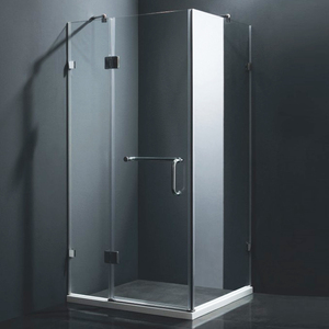 Vente en gros de cabines de douche sans cadre pour hôtels Charnière de plateau rectangulaire Style ouvert Cabine en verre <span class=keywords><strong>Prix</strong></span> compétitif - Product Image 1