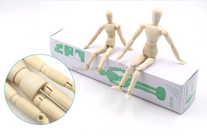 Maniquí de Madera para Dibujo Artístico Bview Art Supply, Maniquí Articulado con Cuerpo Flexible para <span class=keywords><strong>Dibujar</strong></span> Humanos - Product Image 2