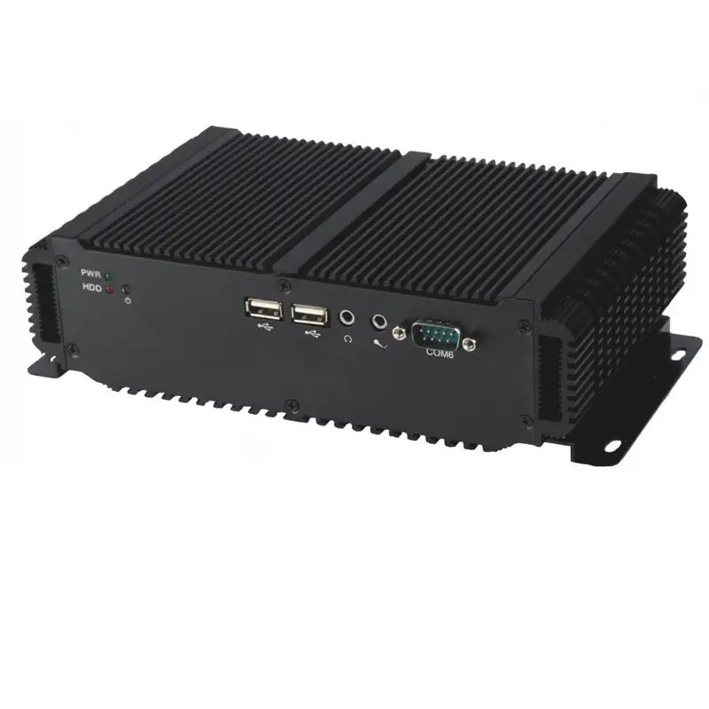 Low Price Intel Atom N2800 Dual Core 1.86GHZ Industrial Computer With 6xCOM Dual LAN Support 3G/4G/WiFi/LTE Embedded Mini PC
