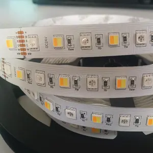 72leds/m 5050 RGB+W+WW CCT Five Color High CRI Flexible LED Strip Light