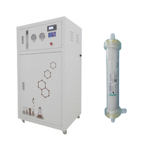 Machine à eau ionisée de laboratoire, ml, eau pure, avec dégradé TOC et dispositif de micro-filtre en terminal