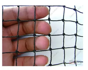 Agrarische Plastic Zwart Polynet Fruit Tuin Vogel Mesh Bescherming Trapping Catching Proof Controle Netting Leveranciers