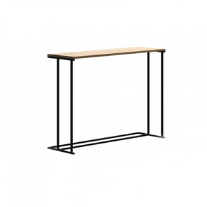 Modern Living Room Industrial <strong>Black</strong> Metal Rectangular Cocktail Table Coffee <strong>Console</strong> Table TV Stand - Product Image 1
