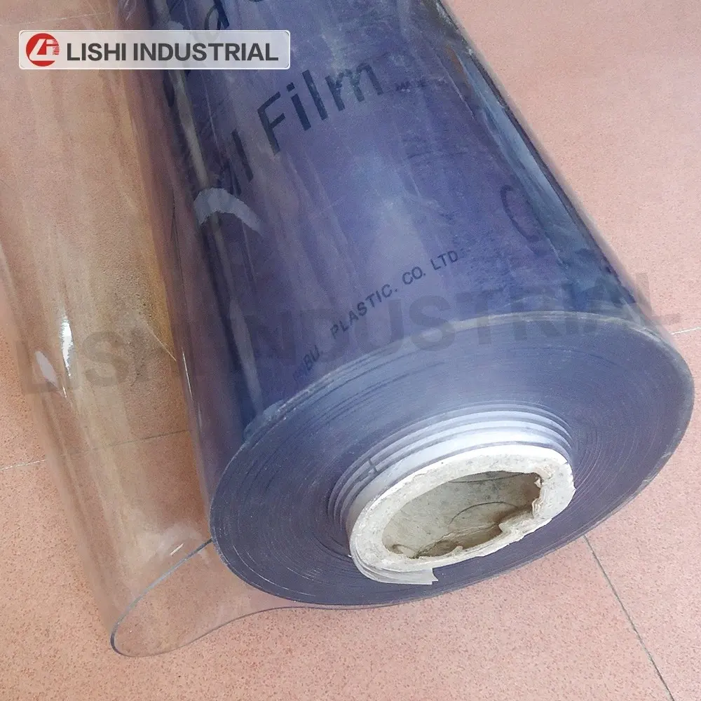 Hoja de PVC suave súper transparente de alta calidad hoja de PVC transparente HOJA DE PVC flexible