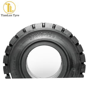 TIANLUN ब्रांड 23x9-10 27x10-12 क्लिप ठोस फोर्कलिफ्ट टायर - Product Image 2