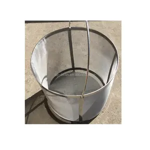 10.5" x 16" 300 Micron Stainless Steel Mesh Brew Filter 304 stainless steel bucket filter / strainer For 50 Liter Speidel Braume