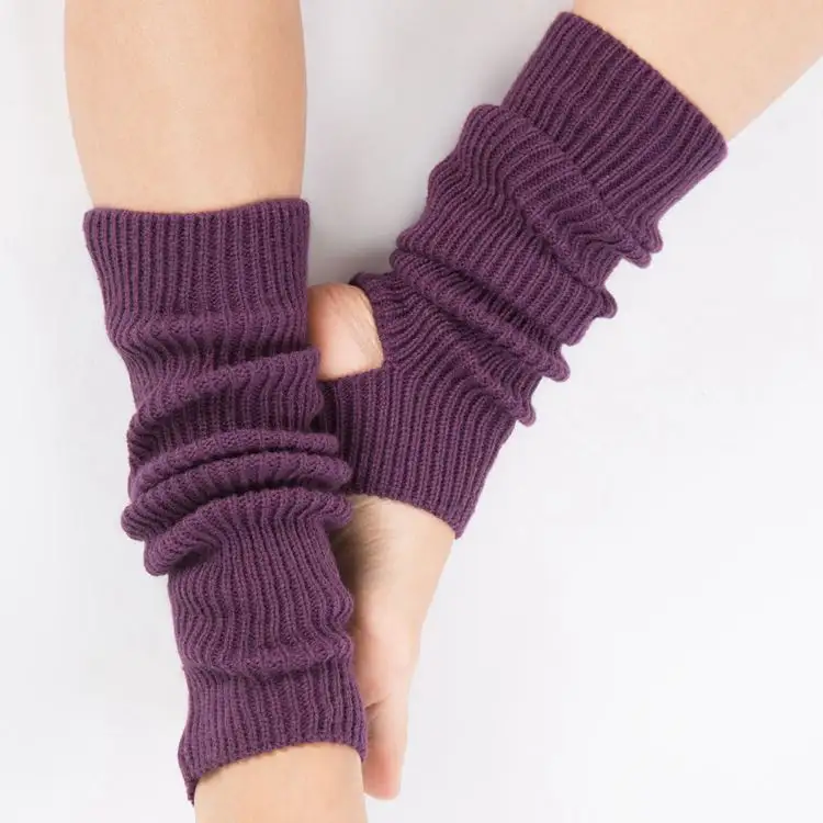 Mode frau winter footless socken nizza bein wärmer für frau