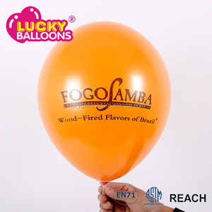 Fabricante de porcelana de feliz cumpleaños <span class=keywords><strong>logo</strong></span> impreso publicidad globos de látex - Product Image 2