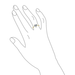 Hình Trái Tim 925 Bạc Trung Quốc CC Đá Đỏ Cô Gái Nhẫn Ngón Tay - Product Image 5