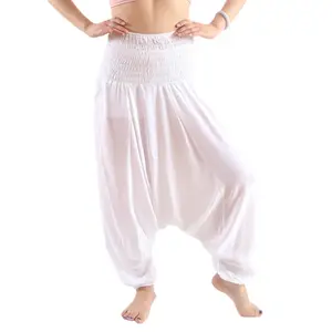 Yeni tasarım baskılı bayan Hindistan rayon harem pantolon