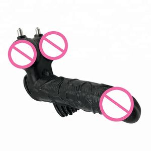 Choc électrique Pénis Manches Réutilisable Préservatifs Pour Les Hommes Masseur Pénis Élargissement - Product Image 4