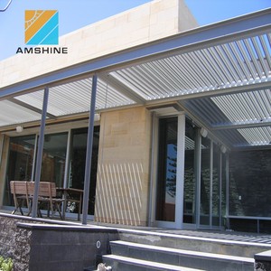 Paroi étanche monté <span class=keywords><strong>pergola</strong></span> <span class=keywords><strong>avec</strong></span> réglable lames - Product Image 3
