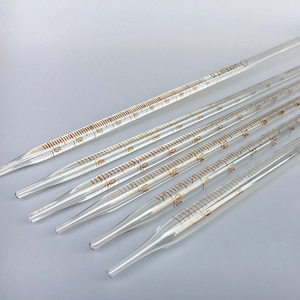 مختبر البورسليكات الزجاج فئة A السحاحة مع PTFE - Product Image 5
