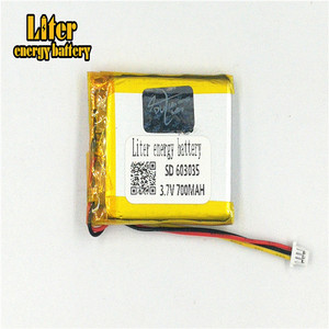 1.0-<span class=keywords><strong>3</strong></span> P <span class=keywords><strong>3</strong></span>.7 V 603035 mah 700 lithium polymer lipo rechargeable battery li ion Solar lithium battery with PCM - Product Image 2
