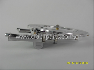 KFOUR movement <strong>mechanism</strong> with transparent <strong>skeleton</strong> quartz <strong>clock</strong> insert kfour k126 at short stand - Product Image 6